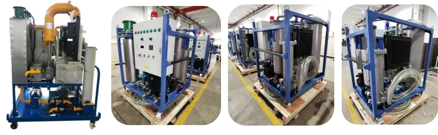 Coalescence and Separation Light Diesel Turbine Oil Purifier System for Low Viscosity Lube Oil